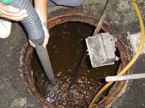 泗洪隔油池清理