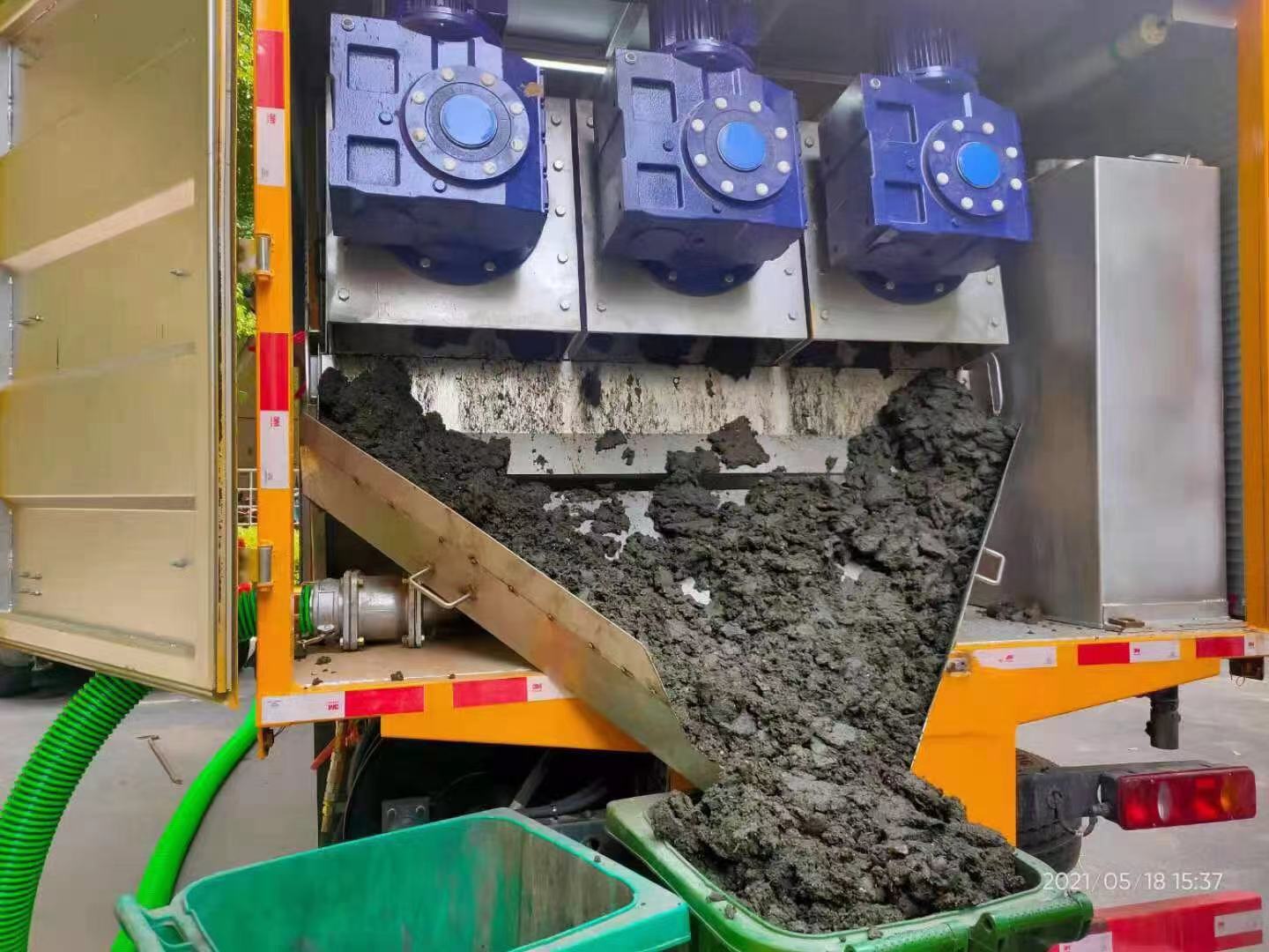 泗洪化粪池清掏城市维护站-泥浆净化干湿分离处理